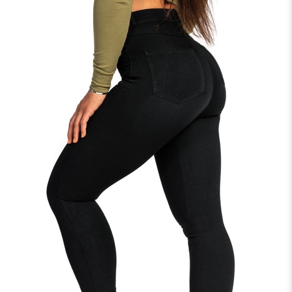360 high waisted fitjeans - Picture 3 of 4
